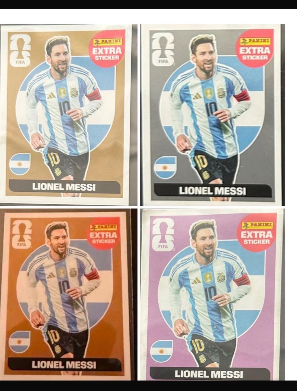 Panini Carte collezionabili: Panini Extra Stickers Messi – Nuovo (secondo la descrizione) da Zürich venduto da Yvo619