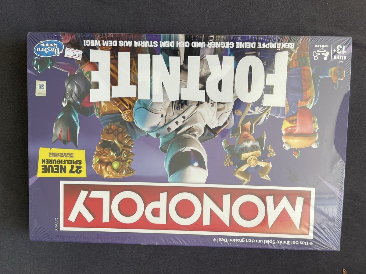 Hasbro Spiele: Monopoly Fortnite  – Neu und originalverpackt aus Neuheim von chkl77