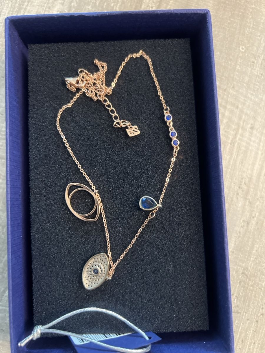 Swarovski Catenine: Swarovski halskette eye – Usato da Root venduto da Fashionhomeandmore 3