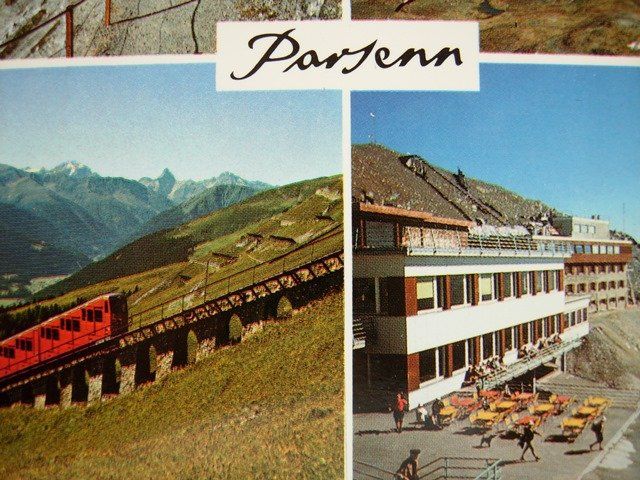 Cartoline postali: Ansichtskarte ungelaufen - Parsenn – Usato da Dübendorf venduto da rumpumpel 1
