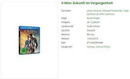 X-Men: Zukunft Ist Vergangenheit (Bluray)