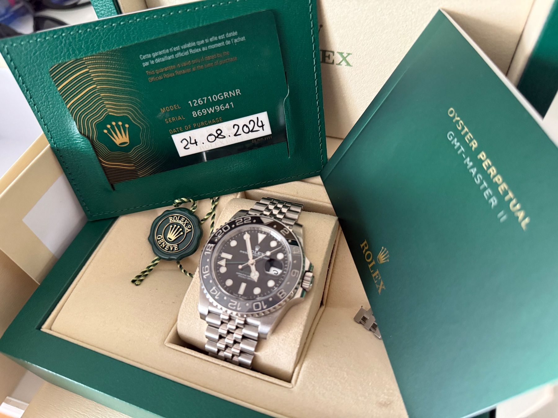 Rolex Montres: Rolex GMT-Master II "Bruce Wayne" – D'occasion à Einsiedeln par nickulrich 1