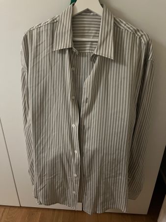 Ami Paris Streifenhemd, Gr. L, Top Zustand, Frühlingsstil