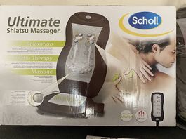 SCHOLL ultimate shiatsu massager, neuf