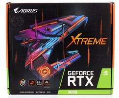 GRAFIKKARTE NVIDIA AORUS XTREME GEFORCE RTX 3090 WASSERK.