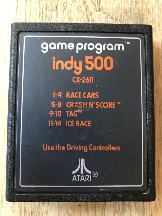 INDY 500 +pour Atari 2600 VCS + notice voiture car race