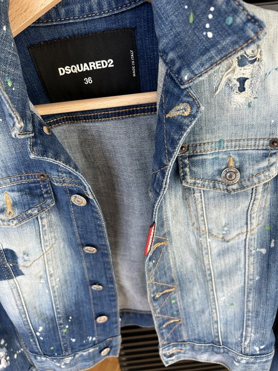 Dsquared2 hot sale jeans jacke