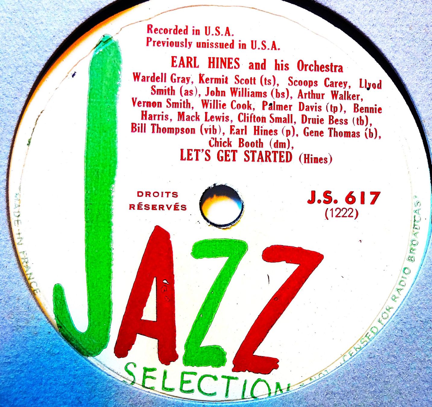 Dischi in vinile: Earl Hines, Sammlung von 12 Jazz Schellackplatten – Usato da Hemishofen venduto da Phonomandy 2