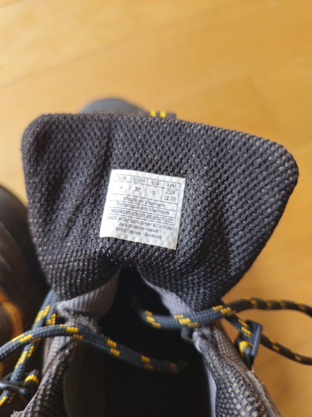 Scarpe da uomo: Wanderschuhe Jack Wolfskin Grösse 37 – Usato da Lungern venduto da Bohnenkraut69 4