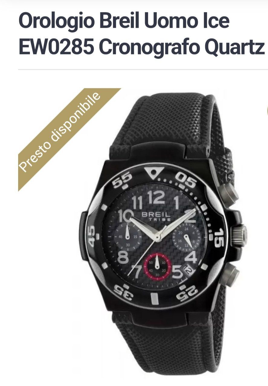 Breil Uhren: Breil watch chrono – Neu und originalverpackt aus Camignolo von Hakunamat5