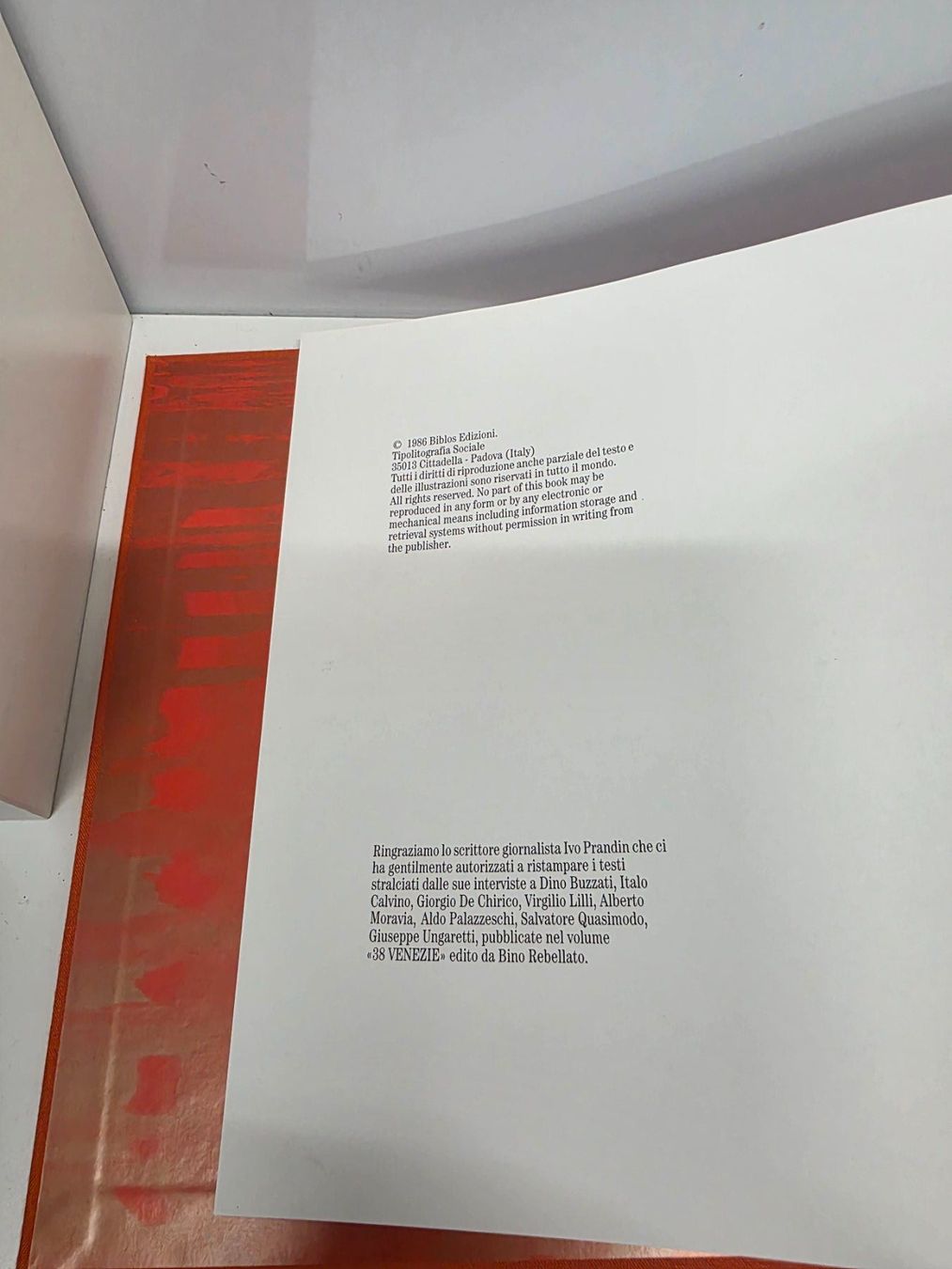 Libri: Bildband Venice Venedig Fulvio Roiter 1986 – Usato da Herisau venduto da Dinge-in-Bewegung 2