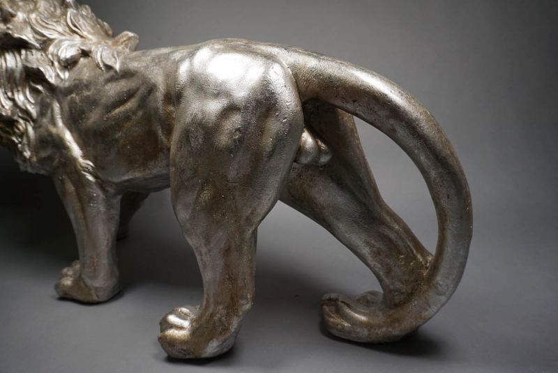 Skulpturen & Statuen: Löwe Silber Gross – Neu und originalverpackt aus Schaffhausen von AtelierPudesco 5
