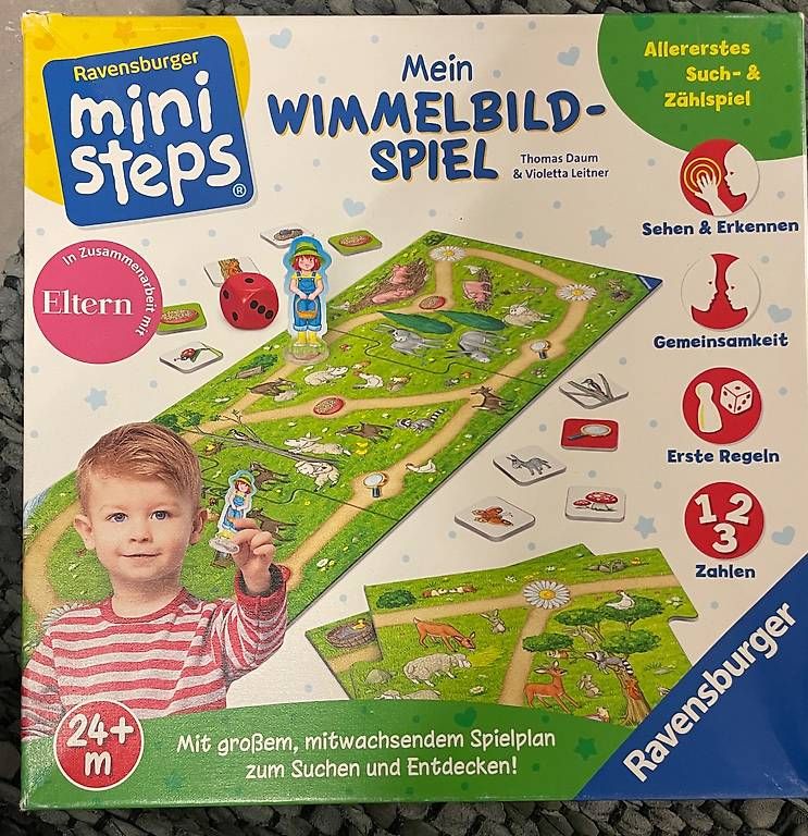 Ravensburger Spiele: Ravensburger Mein Wimmelbild-Spiel Mini Steps – Gebraucht aus Flims Dorf von HB450