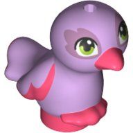 LEGO 35074pb05 Bird, Friends Style, Feet Joined