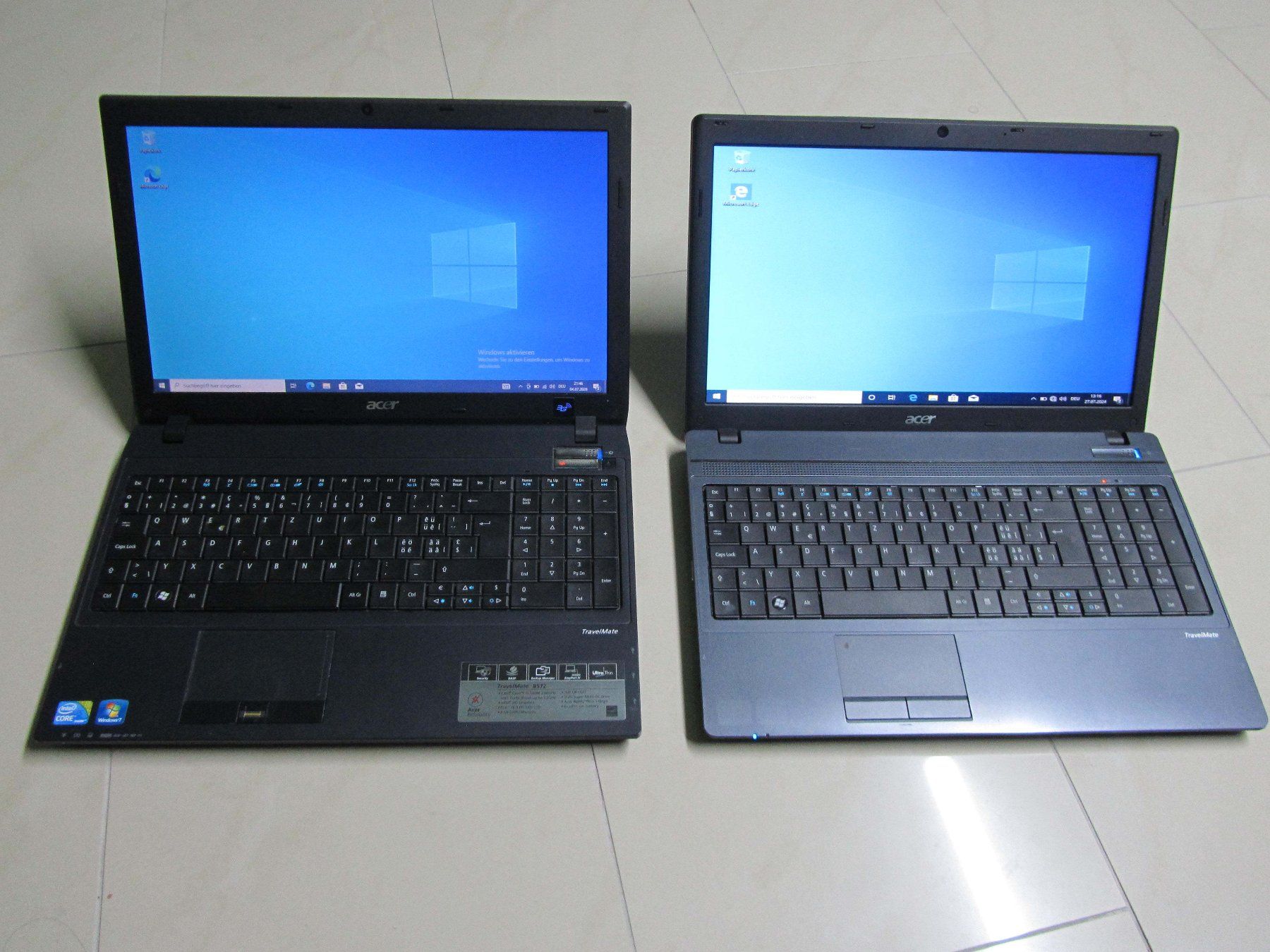 Acer Notebooks: 2x Acer TravelMate – Gebraucht aus moosseedorf von RTN10 5