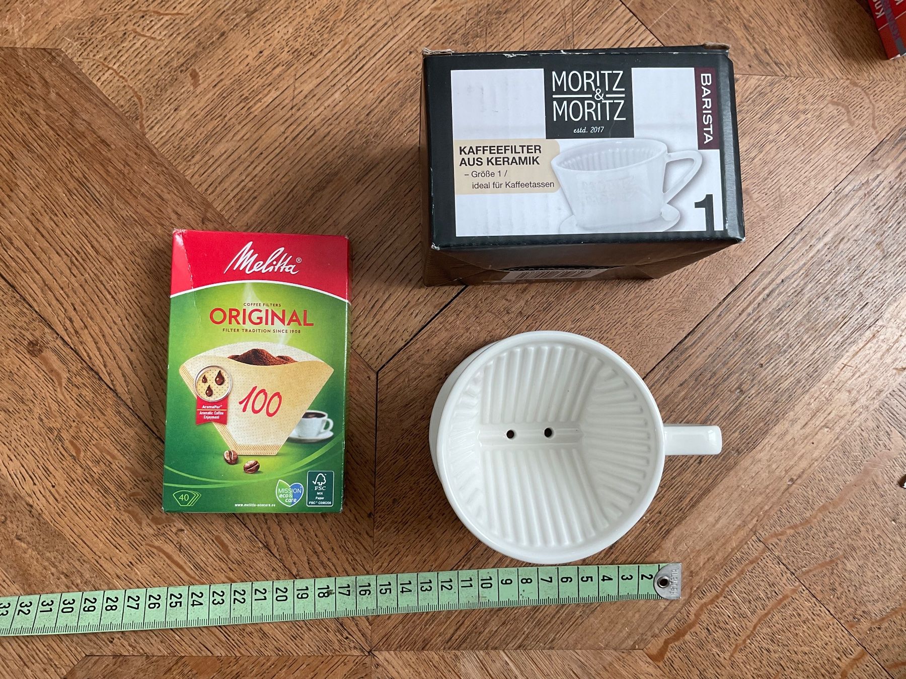 Altro per la casa: Moritz & Moritz Kaffeefilter Porzellan VERSAND 9.- – Nuovo e nell'imballaggio originale da Aarau venduto da Galaktos 1