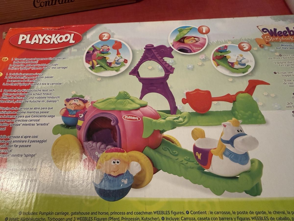 Giocattoli: Playskool set carrozza e personaggi usato – Usato da Roveredo GR venduto da ang_cc9l 6