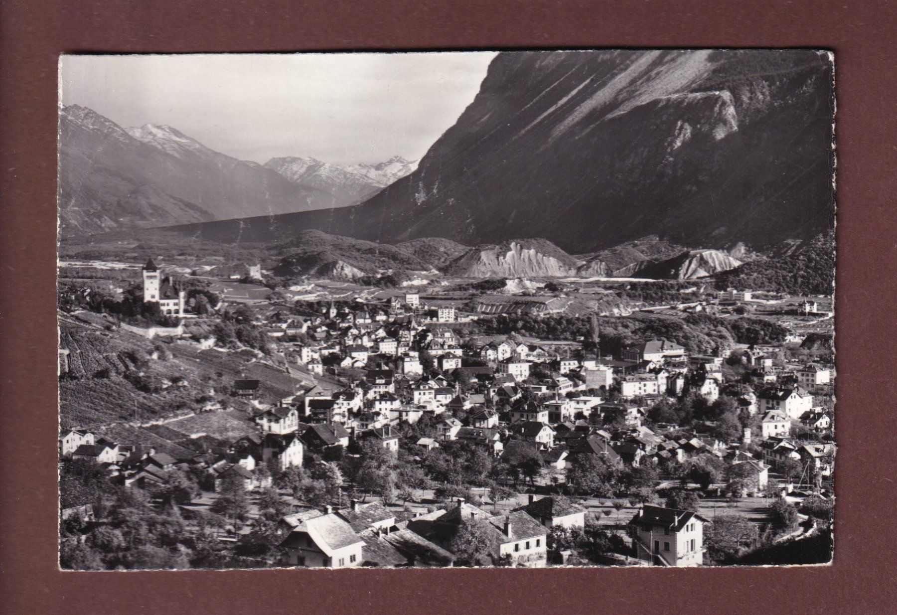 Ansichtskarten: SIERRE - 1962 – Gebraucht aus Pully von nicecards-shop