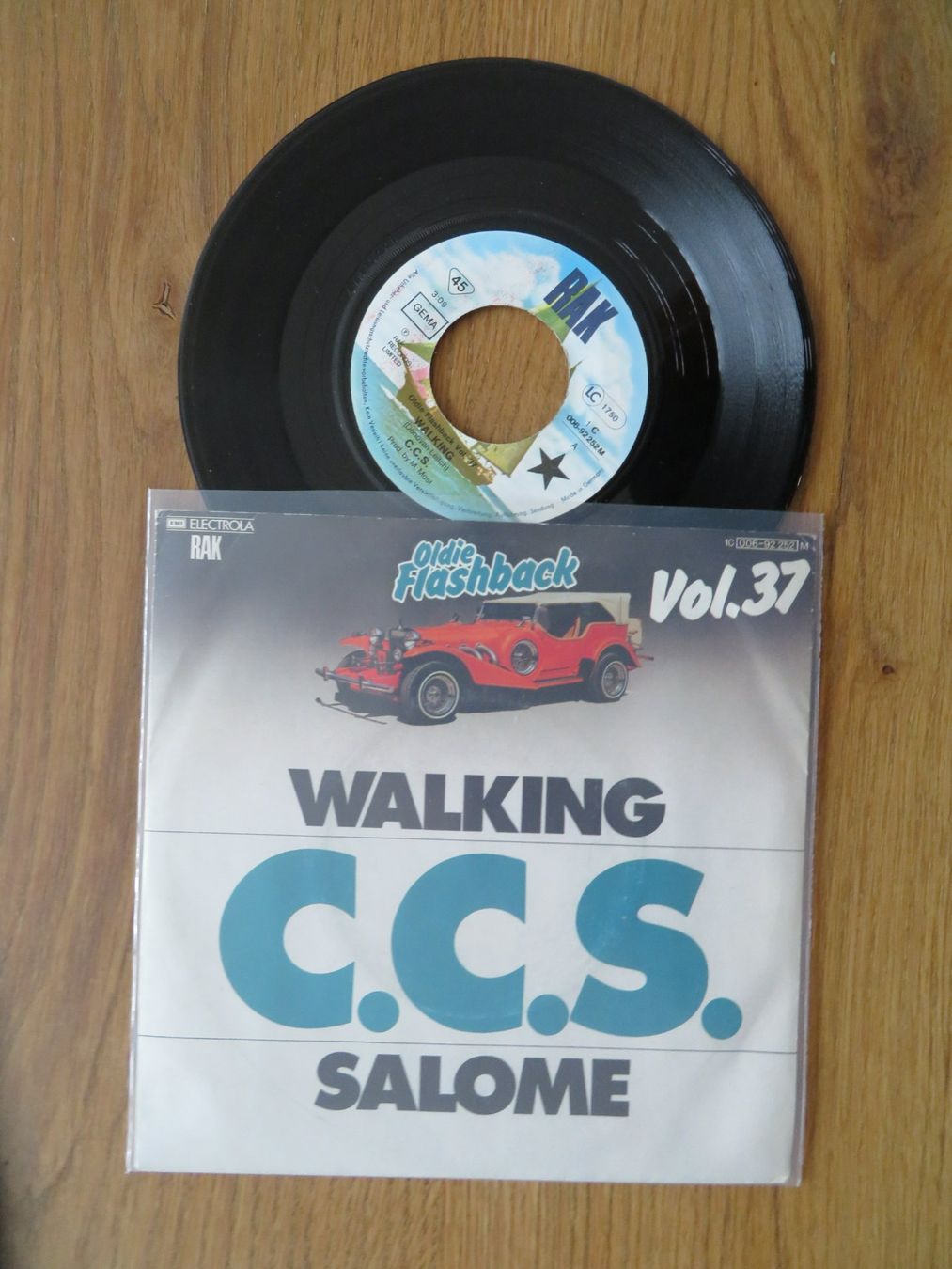 Dischi in vinile: C.C.S. Walking 45 RPM Single Vinyl Schallplatte – Nuovo (secondo la descrizione) da Zürich venduto da max_cp5f