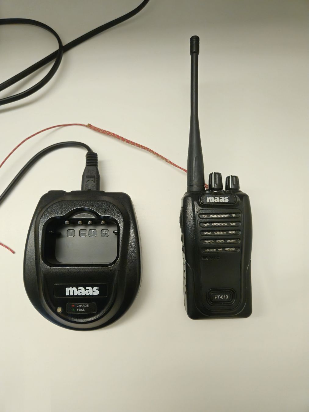 Radiocomunicazione: Funkgerät Maas PT-819 - Top Zustand  – Usato da Bleienbach venduto da BG1221