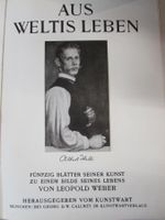 Buch "Aus Weltis Leben" Leopold Weber 50 Blätter Kunst