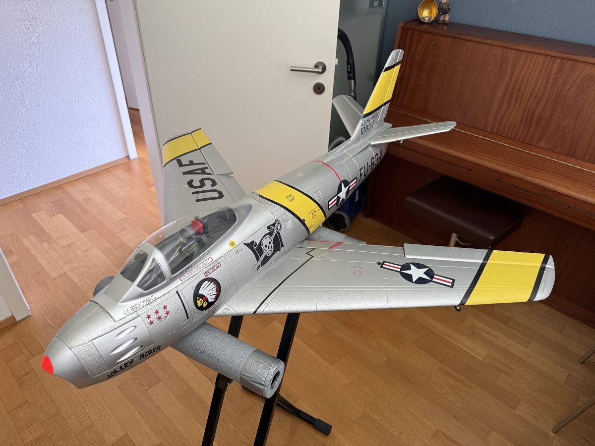 Modellismo RC: Freewing F86 Sabre 80mm – Usato da Bremgarten b. Bern venduto da tf1_6hl9