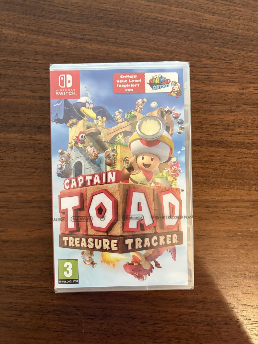 Nintendo Giochi: Nintendo Captain Toad: Treasure Tracker (neu) – Nuovo e nell'imballaggio originale da Cham venduto da avonscrystal