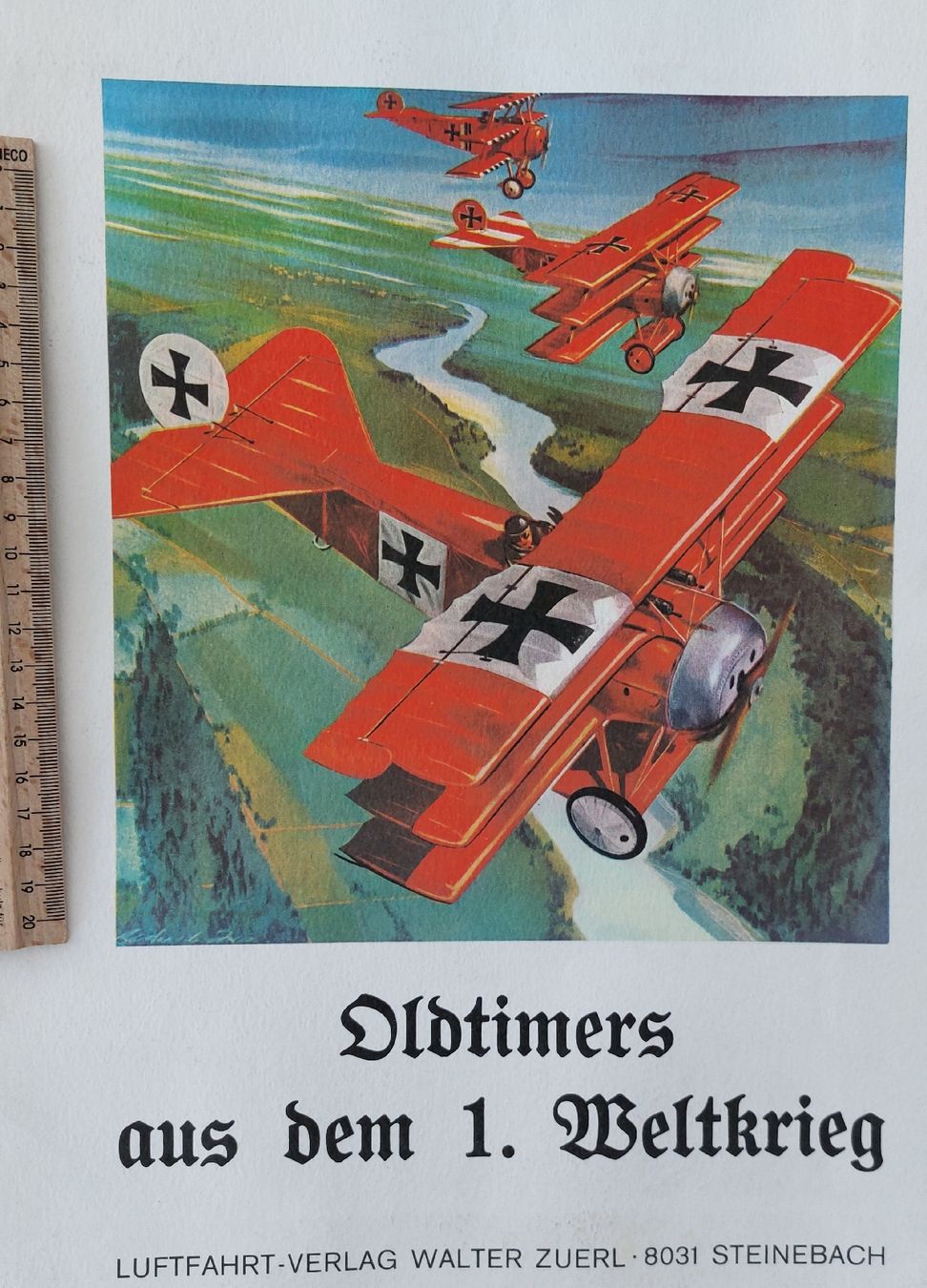 Foto & Immagini: Poster/Bilder Flugzeuge, 1. Weltkrieg – Usato da Pfäffikon ZH venduto da moswey6