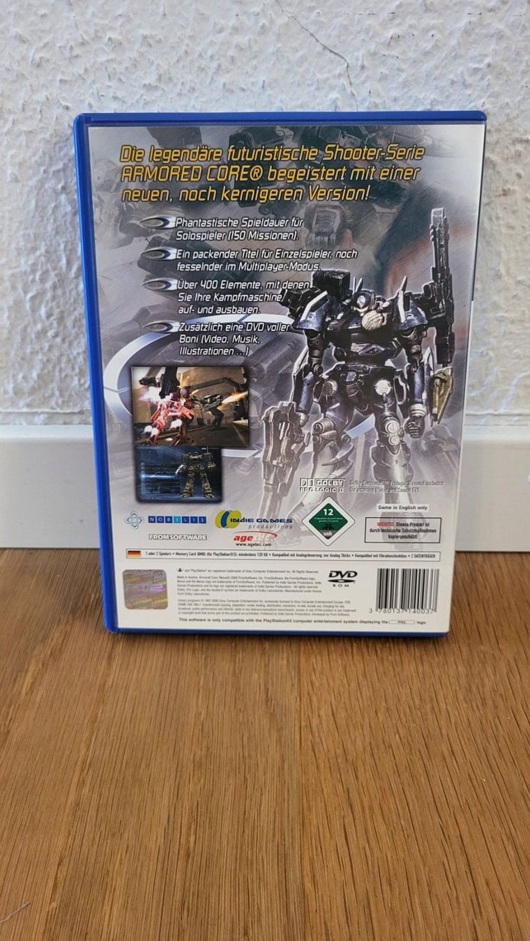 Sony Giochi: PS2 - Armored Core Nexus – Usato da Münsingen venduto da DigitaleSpielecke 1