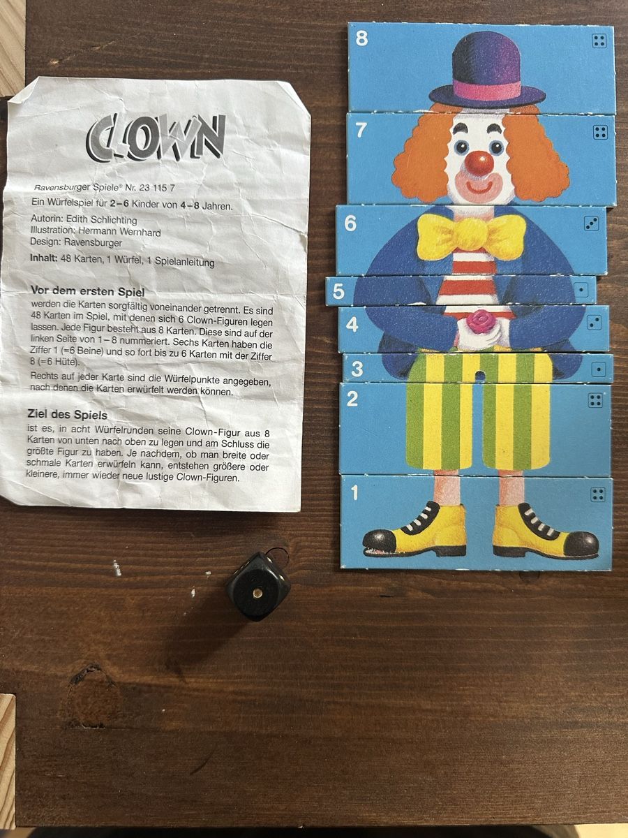 Giochi: Ravensburger Clown Spiel – Usato da Weinfelden venduto da jos_nl7m 3