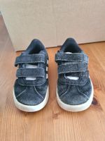 Adidas Turnschuhe Klettverschluss schwarz Grösse 22