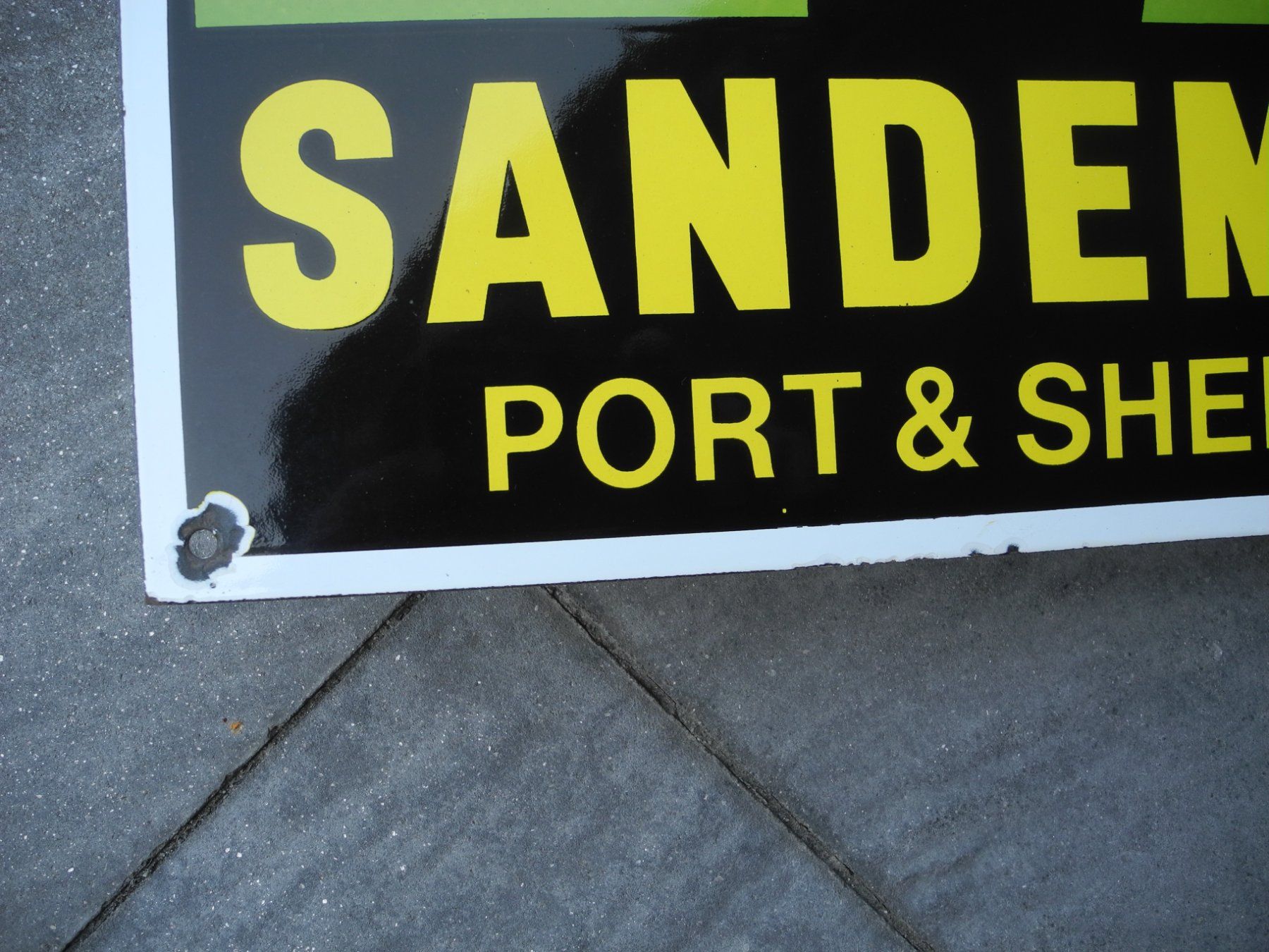 Insegne: SANDEMANN EMAILSCHILD – Usato da Reinach AG venduto da Huckleberrysix 3