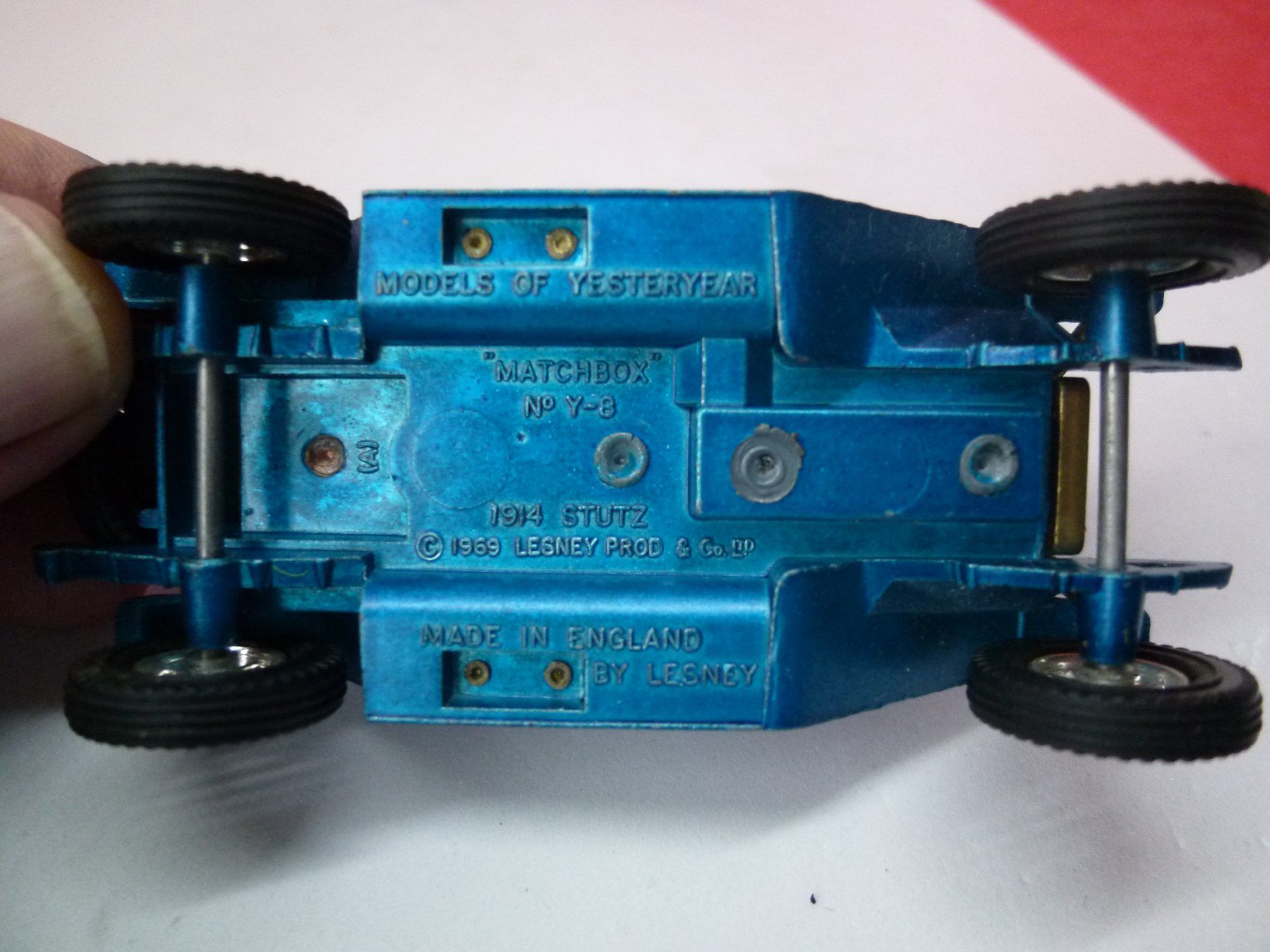 Lesney Modellini d'auto: ab  5.--  Matchbox - Stutz blau - uraltes Modell Lesney – Usato da Reiden venduto da alpina2 1