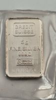 5g Silberbarren Credit Suisse 999 eingeschweisst mit Nummer