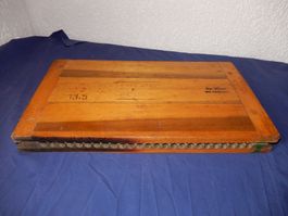 Antike Zigarrenform, Presse, Holz Deko, Vintage