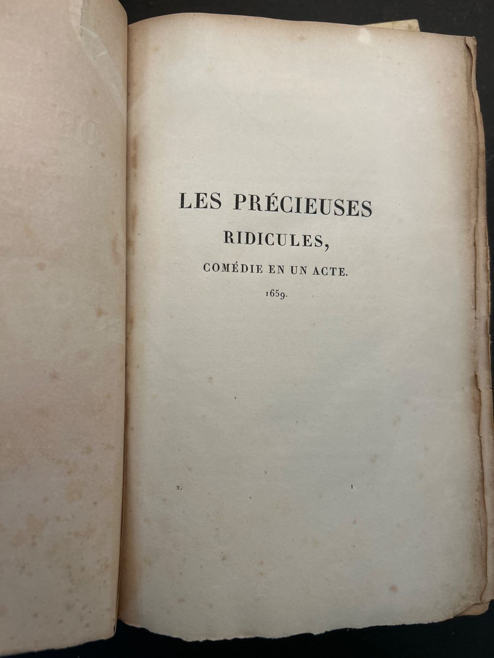 Libri: OEuvres Complètes de Molière, Tome Second, 1824 – Usato da Céligny venduto da isa_lgy2 1