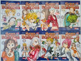 Seven Deadly Sins 1 bis 6 / 8 und 9 (8X) Suzuki Nakaba Manga