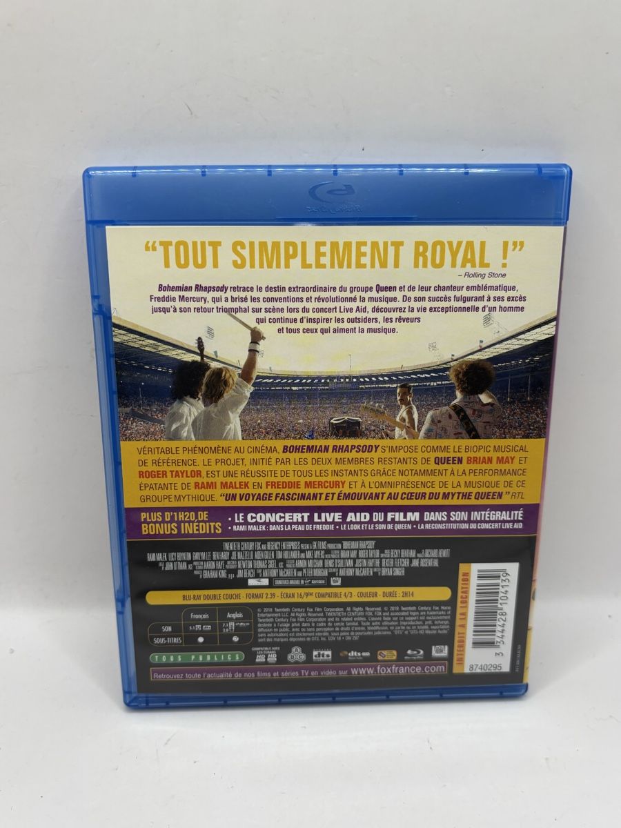 Tutti i DVDs: Blu-ray Bohemian Rhapsody Freddie Mercury – Usato da Genève venduto da sho_67qj 1