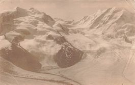 Monte Rosa (VS) Gletscher des Massivs