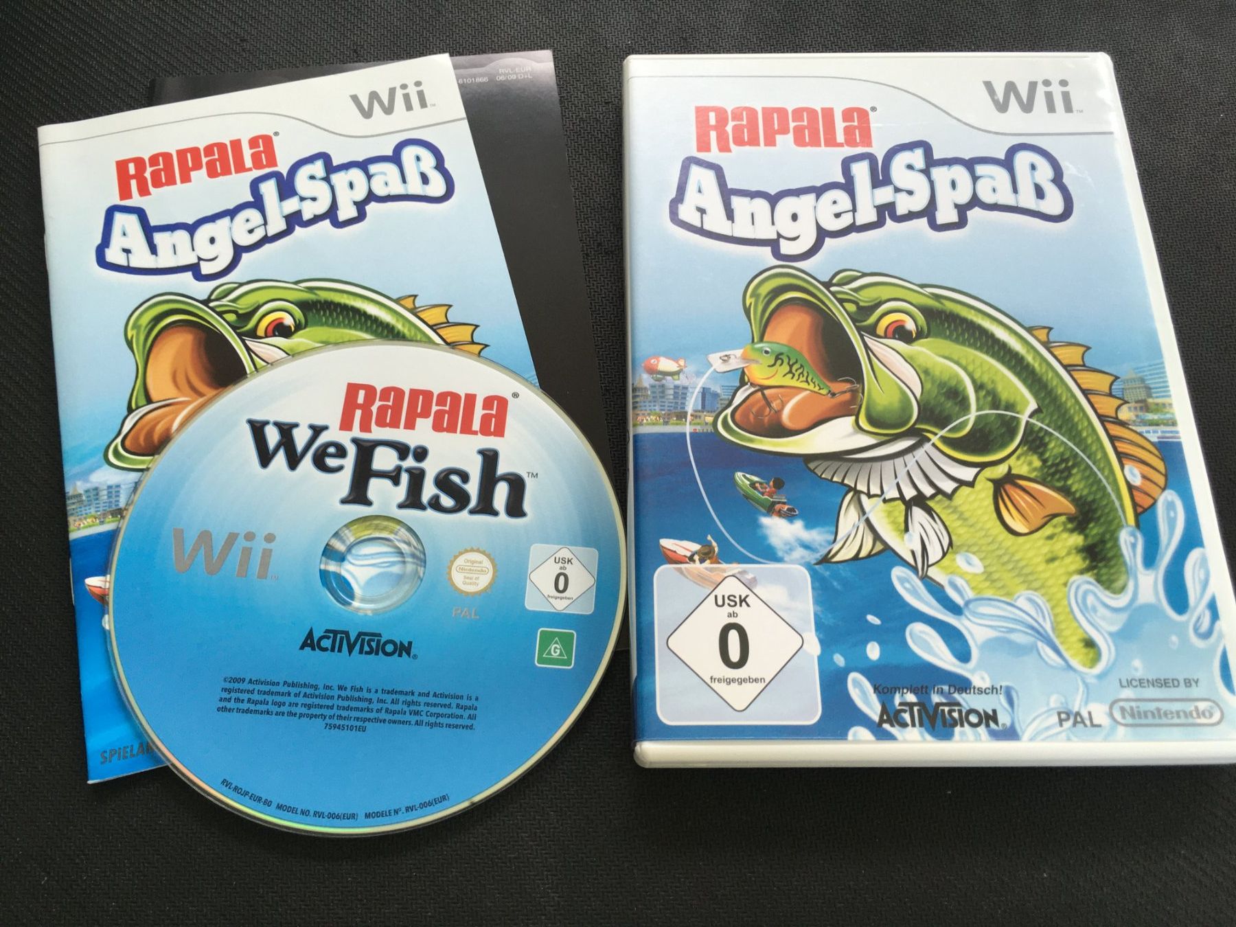 Nintendo Giochi: Rapala Angel-Spass - Nintendo Wii – Usato da St.Gallen venduto da Punktchen01