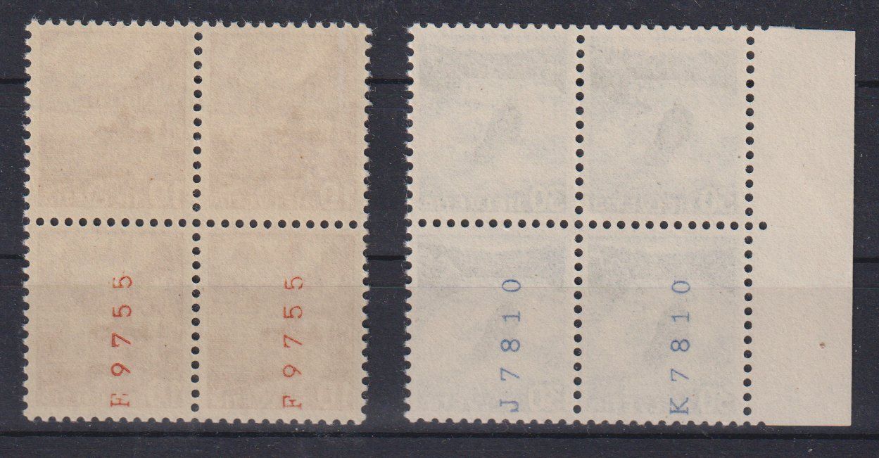 Alle Briefmarken: Schweiz 1936-42: 2 4erblocks Rollenmarken ** - Kat. 190.-++ – Neu (gemäss Beschreibung) aus Eschlikon TG von PhilCon 1