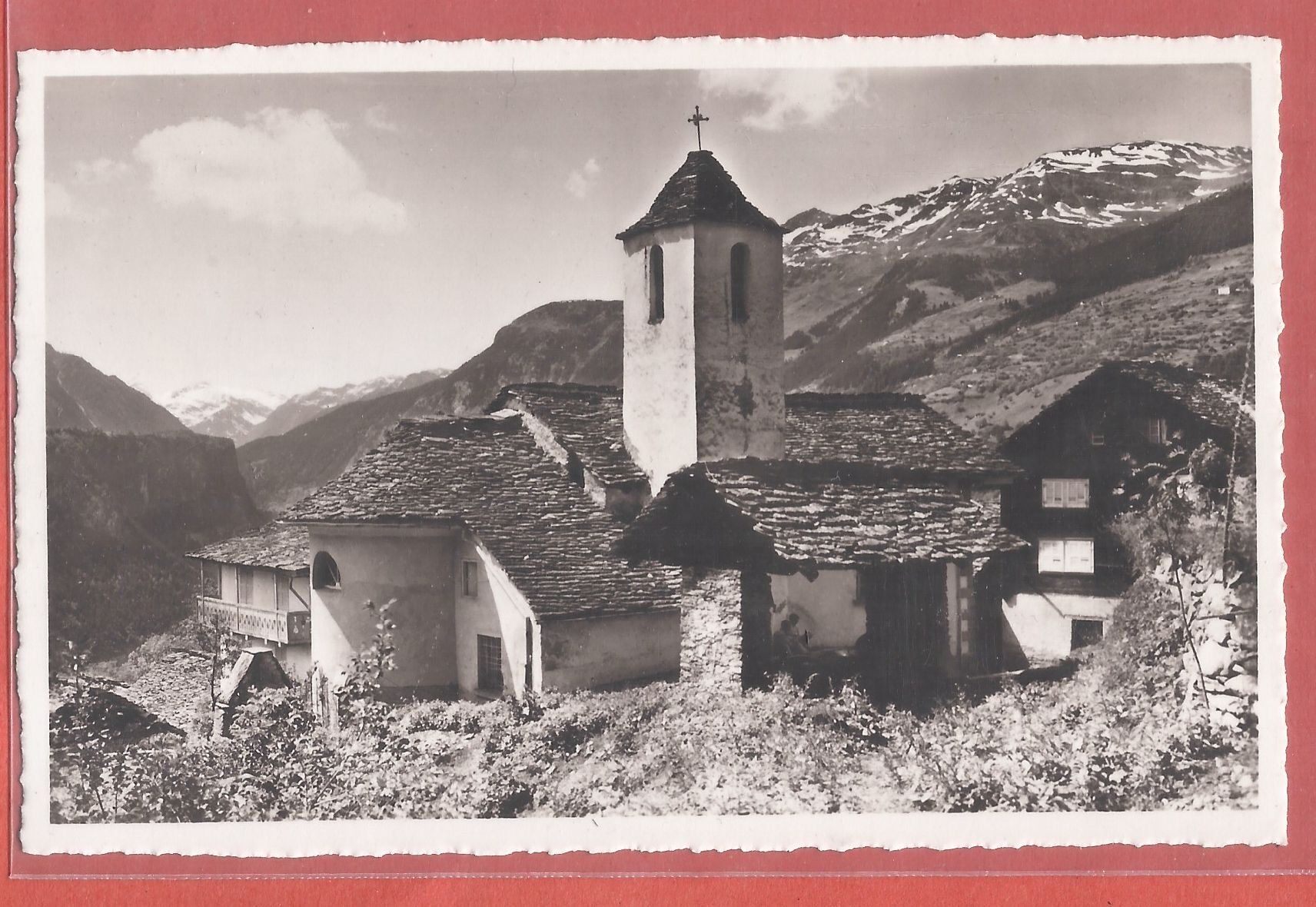 Cartoline postali: Tegna im Centovalli - ca. 1940 – Usato da Fislisbach venduto da Porano