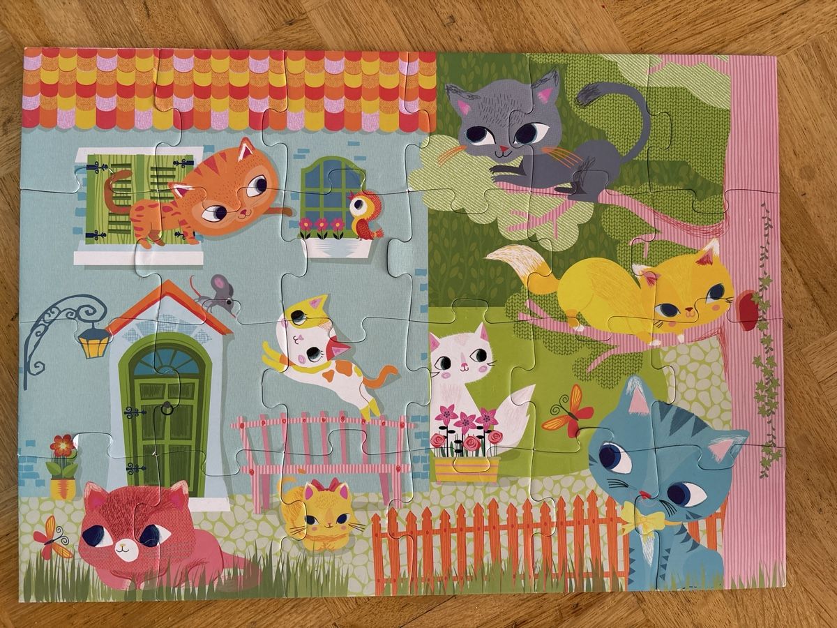 Puzzle: Katzen Puzzle ab 3 Jahren – Usato da uster venduto da kar_9rxp