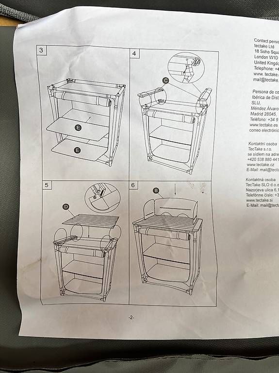 Allestimento di negozi e stand fieristici: Camping Küchenmöbel – Nuovo (secondo la descrizione) da Ottenbach venduto da bib_n92v 1