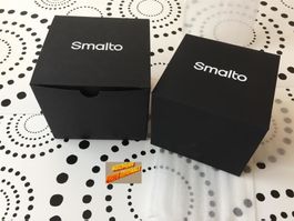 SMALTO IRIGINAL - BOX ECRIN WATCH CASE SCHACHTEL - NEW !!!