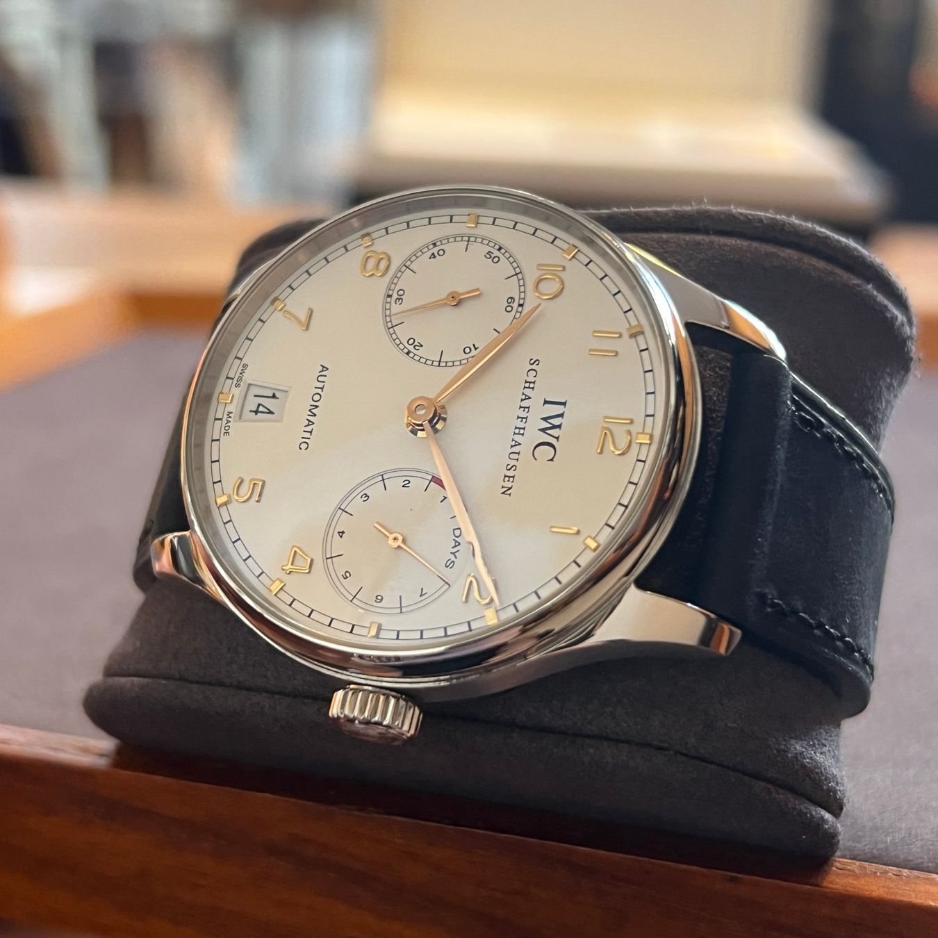 IWC Uhren: IWC Portuguese Automatic Full Set IW500114 – Gebraucht aus Carouge GE von Watchaser 5