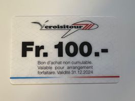 Bon de 100,- Croisitour