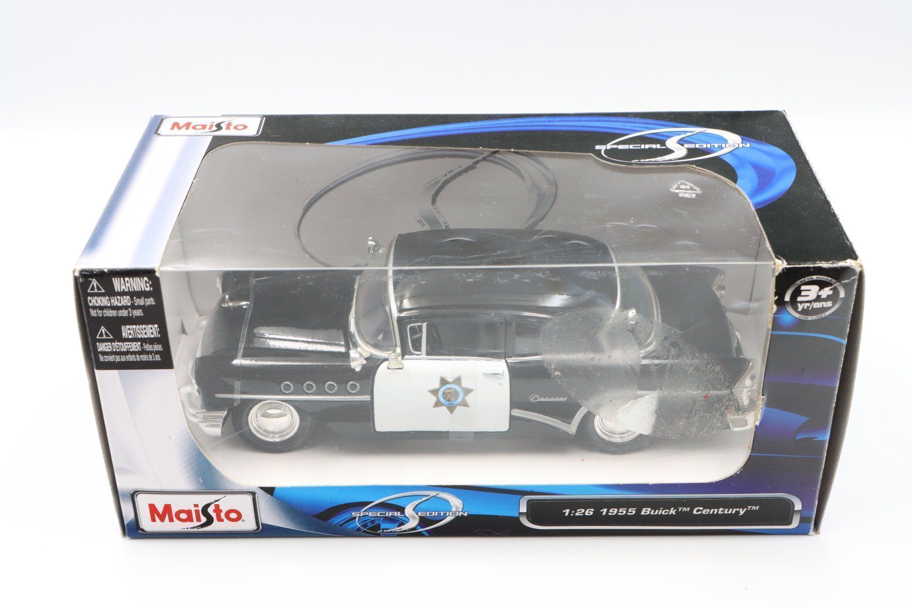 Modellautos: Buick Century 1955 1:26 Maisto – Neu und originalverpackt aus Bühl b.Aarberg von modelldiecast 1