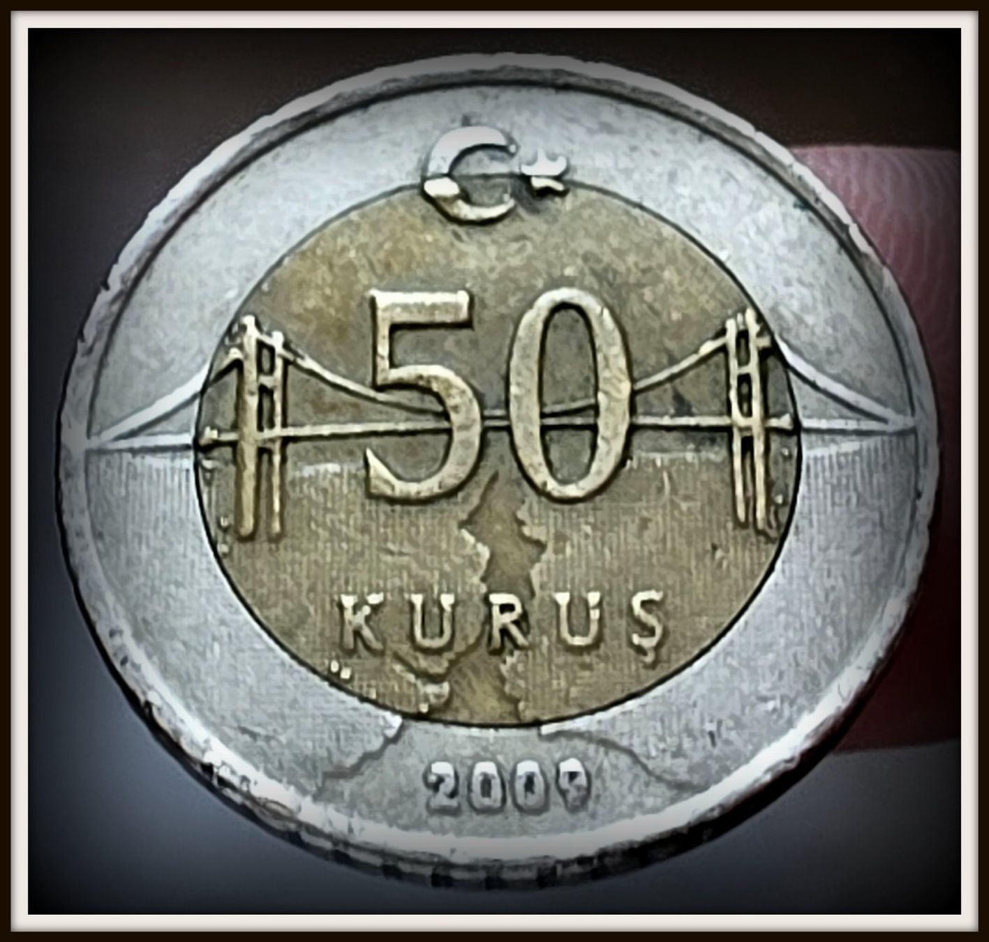 Tutti le monete: TÜRKEI 50 KURUS 2009 – Usato da winterthur venduto da CoinPassion