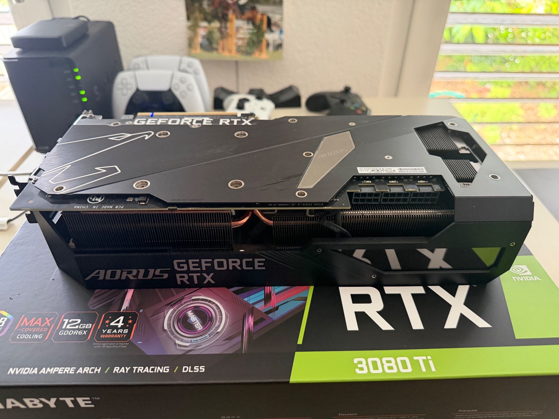 Grafikkarten: Gigabyte RTX 3080 Ti Aorus Master Grafikkarte gebraucht – Gebraucht aus Hindelbank von Diavel.SZ 1